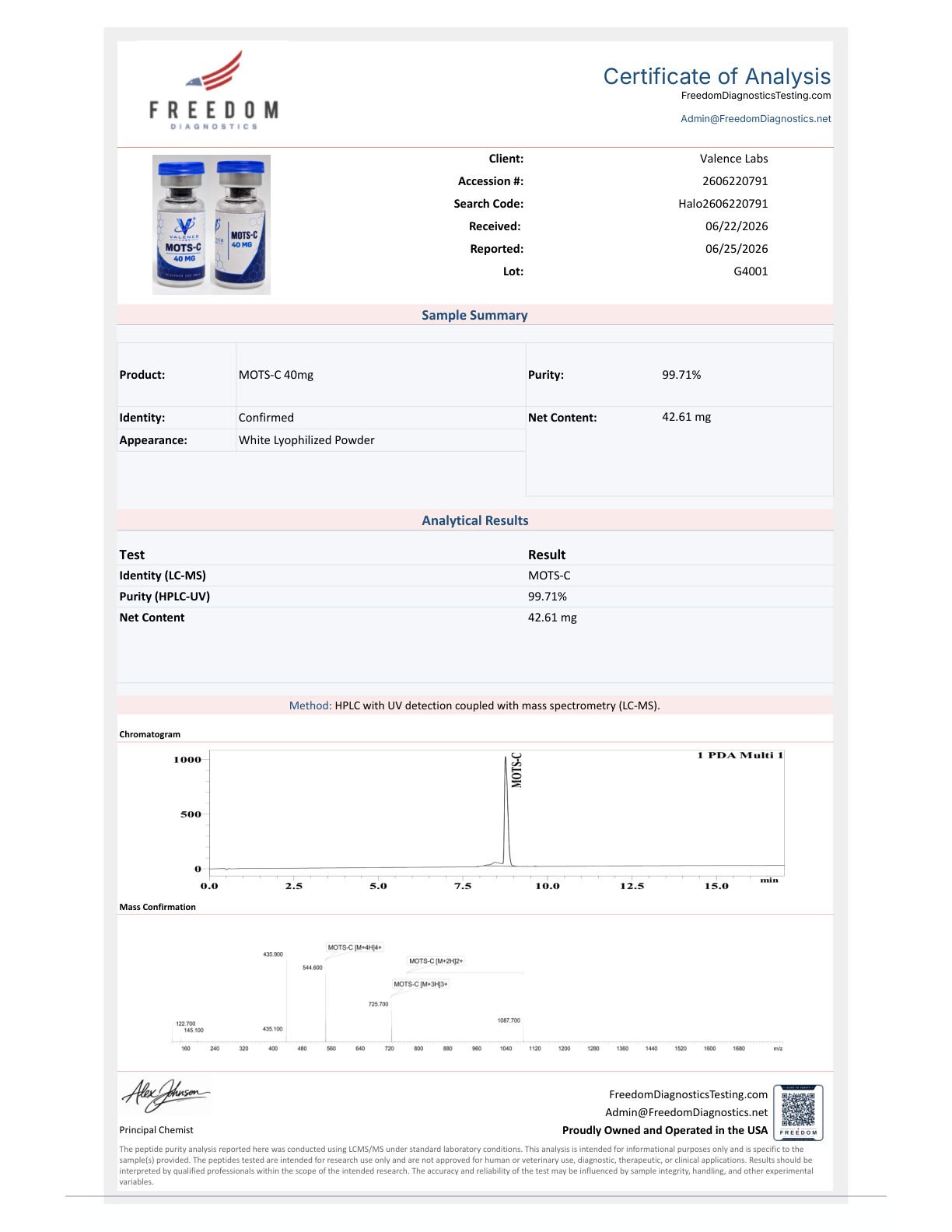 MOTS-C 40mg first-page preview